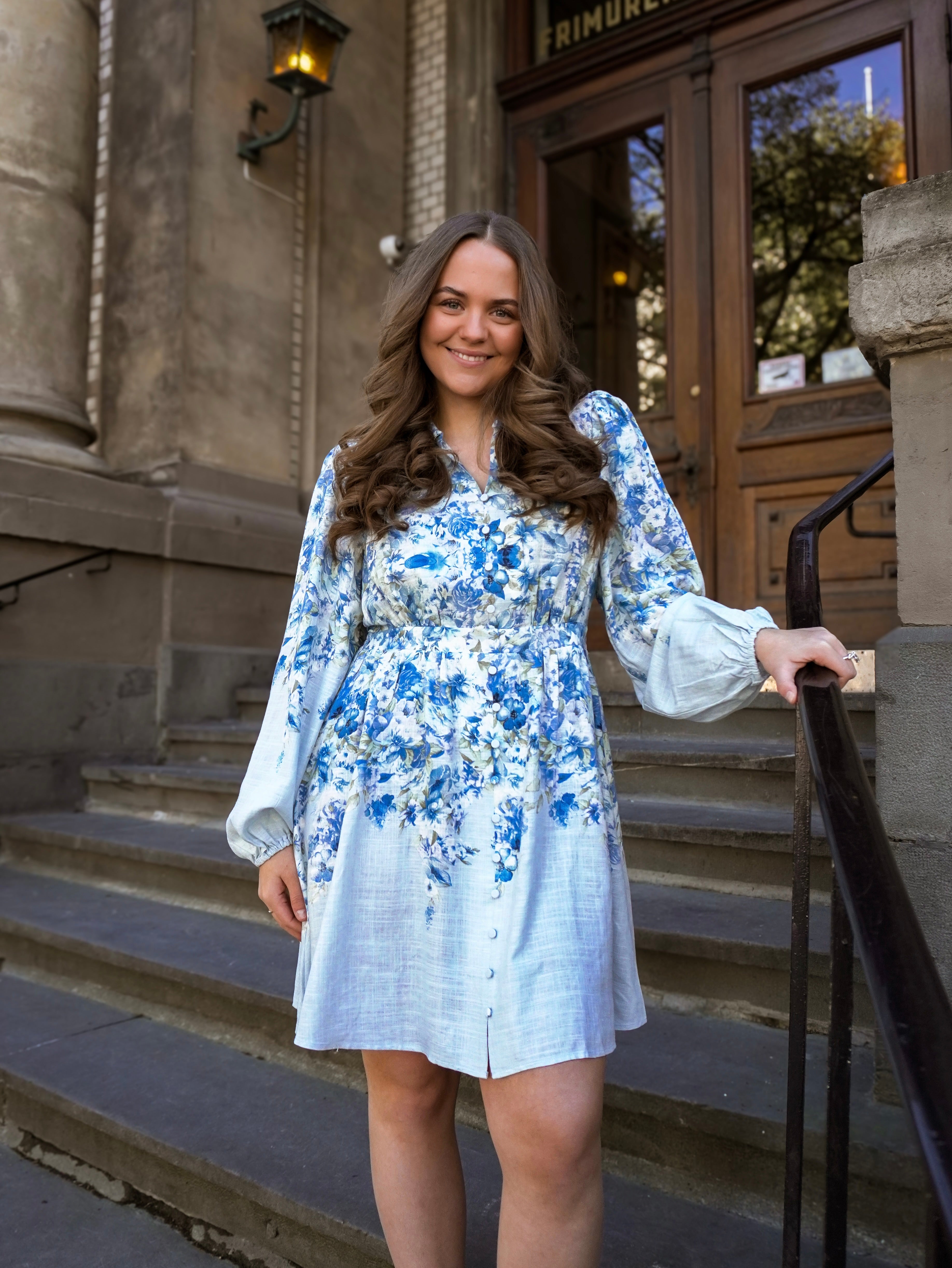 YASCLEO Short Dress - Skyway